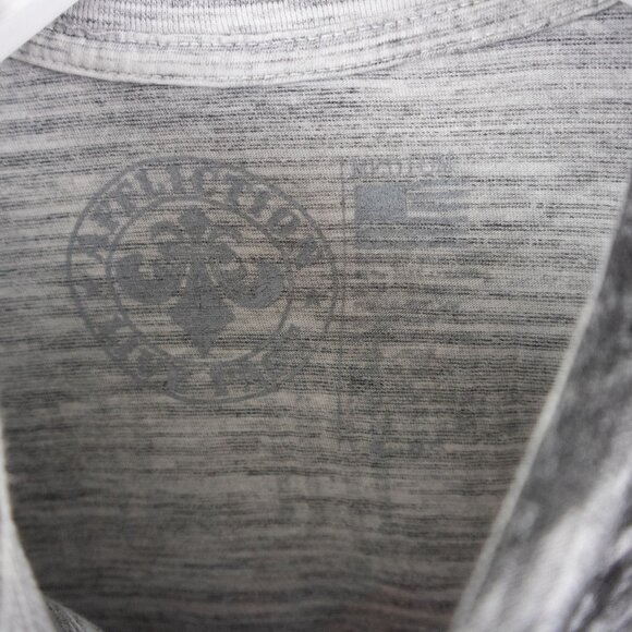 Affliction Live Fast Tribal Skull Washed Tee Mens Medium - Picture 7 of 8